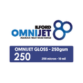 Ilford OMNIJET Glossy Kiosk 250gsm 5" x 100m - 4 x Rolls for EPSON SL-D3000