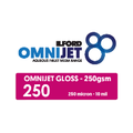 Ilford Omnijet Glossy Kiosk 250gsm 8" x 65m - 2 x Rolls for EPSON SL-D800