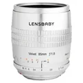 Lensbaby Velvet 85mm f/1.8 Lens for Fujifilm X (Silver)