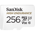 SanDisk High Endurance microSDXC 256GB 100MB/s R 40MB/s W UHS-I C10 U3 V30 Card