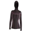 Sharkskin Chillproof Womens Long Sleeve Thermal Top with Hood 6