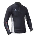 Sharkskin Chillproof Mens Rash Vest with Chest Zip 2XS
