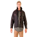 Swanndri Mens Waimak Oilskin Jacket with Wool Lining XL