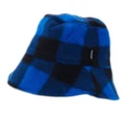 Swanndri Wool Crusher Hat Blue Black L-XL