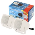 Poly-Planar MA840W Subcompact Box Speakers 80w 4in White