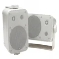 Poly-Planar MA9060W Waterproof Marine Box Speakers 100w White Pair