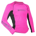 Sharkskin Rapid Dry Junior Long Sleeve Top Pink 6