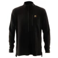 Swazi Mens Micro Long Sleeve Shirt Black 2-XLarge