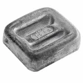 Slotted Dive Weight Square 1.5kg