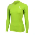 Aropec Sports Womens Long Sleeve Compression Top Lime XL