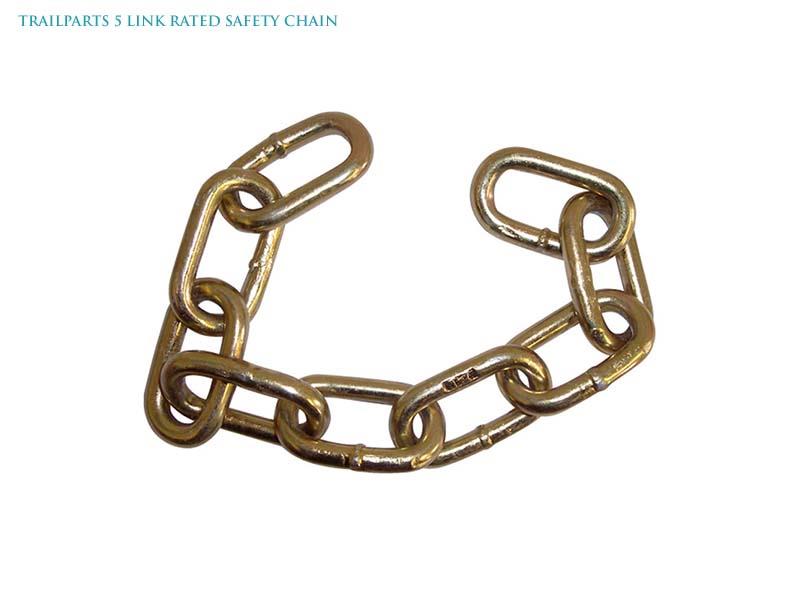 Trailparts 5 Link Rated Safety Chain