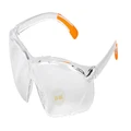 Allen Shooting Sunglasses Clear Lens / Clear Frame