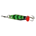 Fishfighter Hex Wobbler Lure 40g Mounted Prism Tape Green