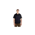 Swanndri Mens Paihia Short Sleeve Cotton Shirt Navy XL