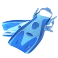 TUSA Sport Aqua Open Heel Snorkeling Fins Blue L