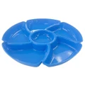 Plastic Sectional Platter - Assorted Colours