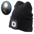 Rechargeable LED Beanie 150lm Black