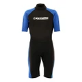 Extreme Limits Reef Mens Springsuit Wetsuit 2.5mm Black/Blue XS