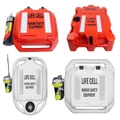Life Cell Trawlerman Safety Storage Box / 6 Person Buoyancy Aid White