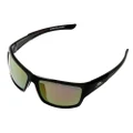 Ocean Angler Ultra Polarised Sunglasses Black/Grey Frame with Black Lens