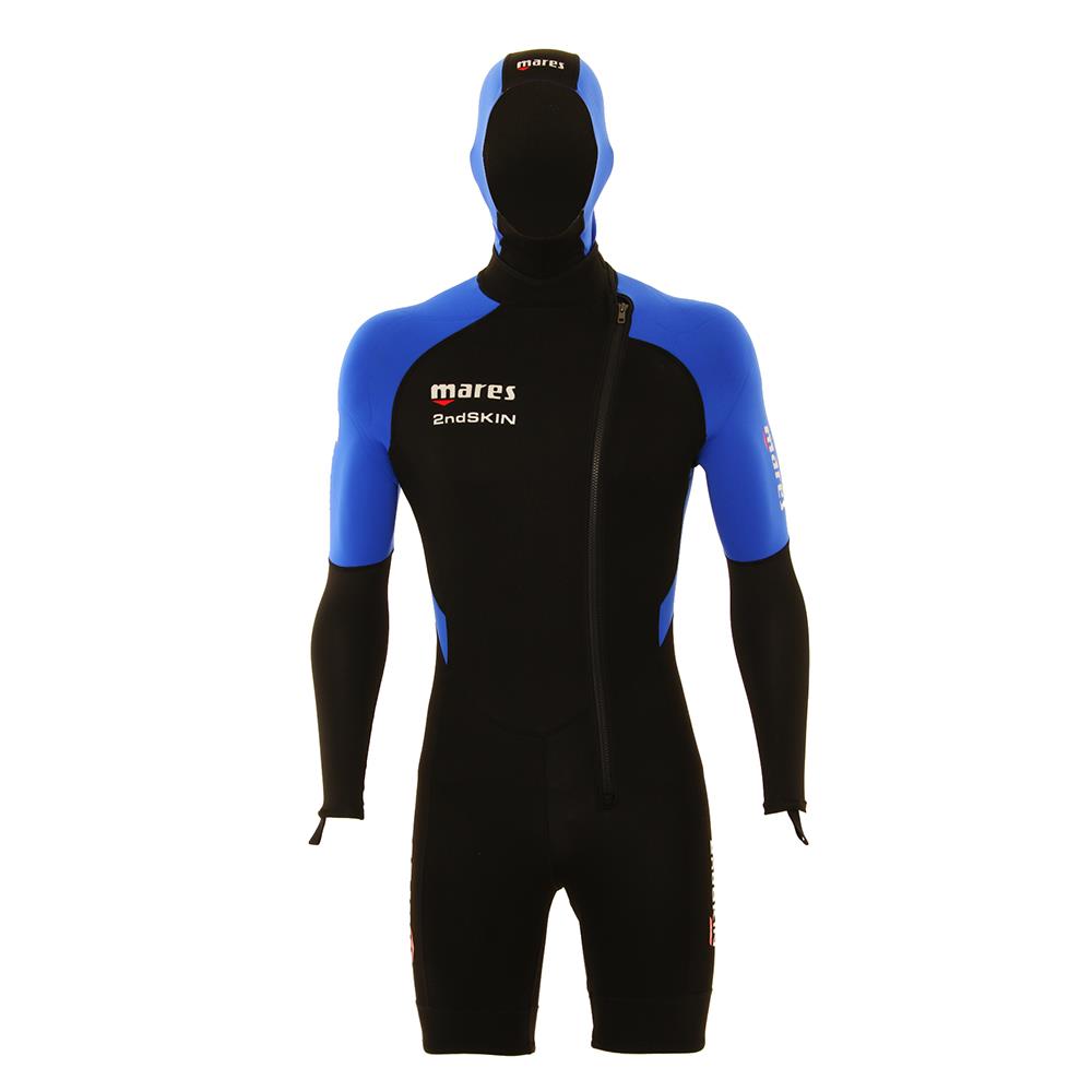 Mares 2nd Skin Mens Shorty Wetsuit 1.5mm Size 4