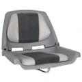 Oceansouth Padded Folding Fishermans Seat Grey/Charcoal