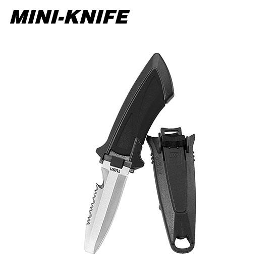 TUSA Mini FK-11 Dive Knife 7.3cm Black