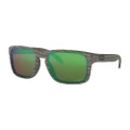 Oakley Holbrook PRIZM Polarised Sunglasses Deep Water Woodgrain