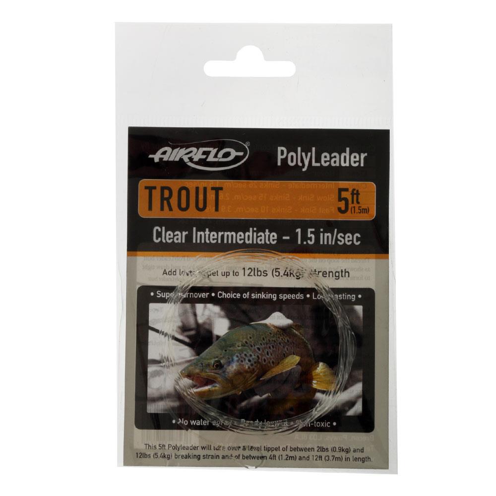 Airflo Trout Polyleader 5ft Clear Intermediate