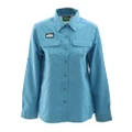 Ridgeline Basa UPF 50 Womens Long Sleeve Shirt Blue XS