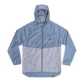 Desolve Compass Nylon Mens Windcheater Rain Jacket/Coat Mist/Steel L