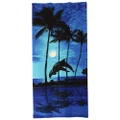 Blue Moon Beach Towel
