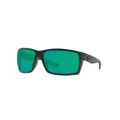 Costa Reefton Green Mirror 580G Polarized Sunglasses Blackout