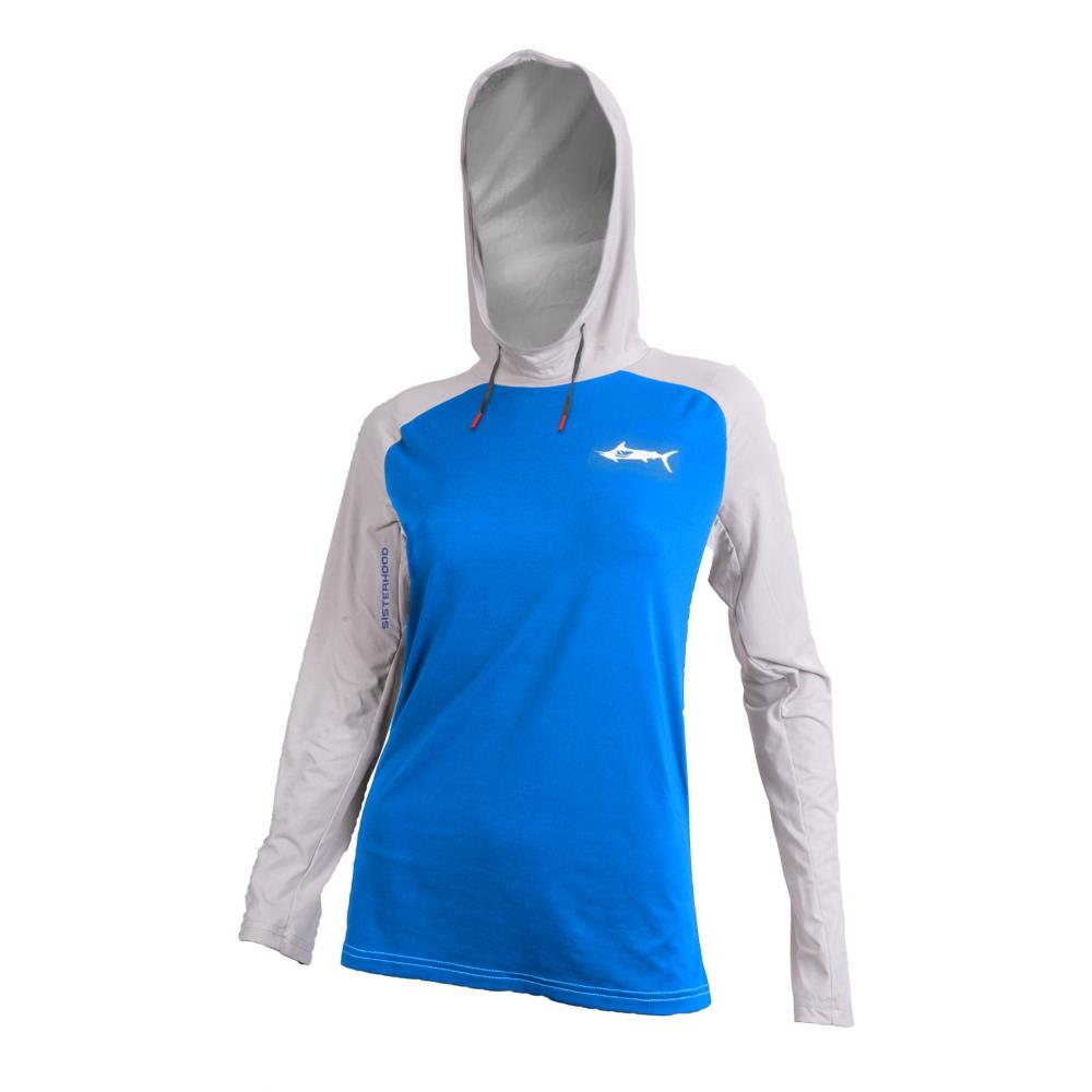 Stoney Creek APEX Cooling Womens Hoodie Strong Blue/Antartica 6