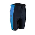 Sharkskin Chillproof Junior Shorts Black/Blue 4