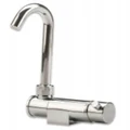 CAN Hot and Cold Mixer Tap with Folding Spout