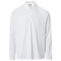 Musto Mens Evo Sunblock Long Sleeve Polo 2.0 White M