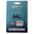 Samsung EVO Plus microSDXC Memory Card with Adapter 64GB
