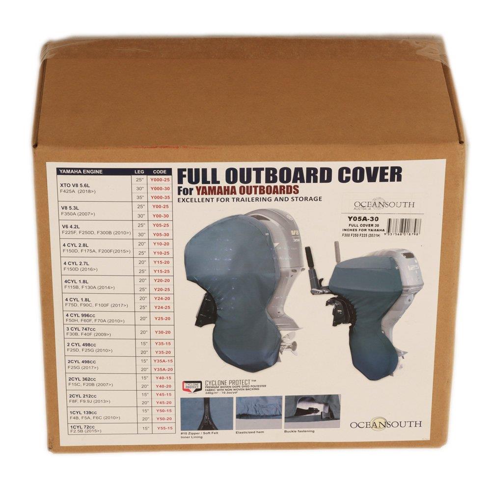 Oceansouth Full Outboard Motor Cover for Yamaha V6 4.2L Y05A-30