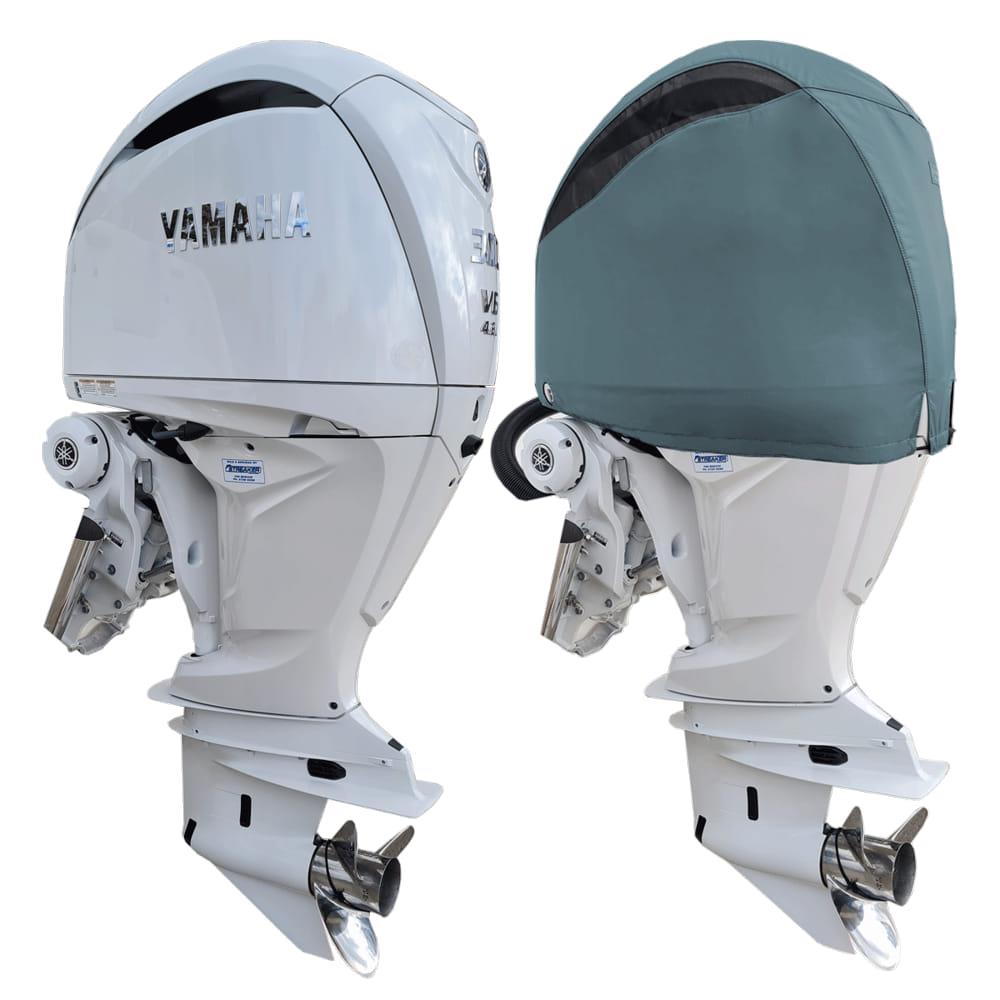 Oceansouth Vented Outboard Motor Cover for Yamaha V6 4.2L Y05A-V