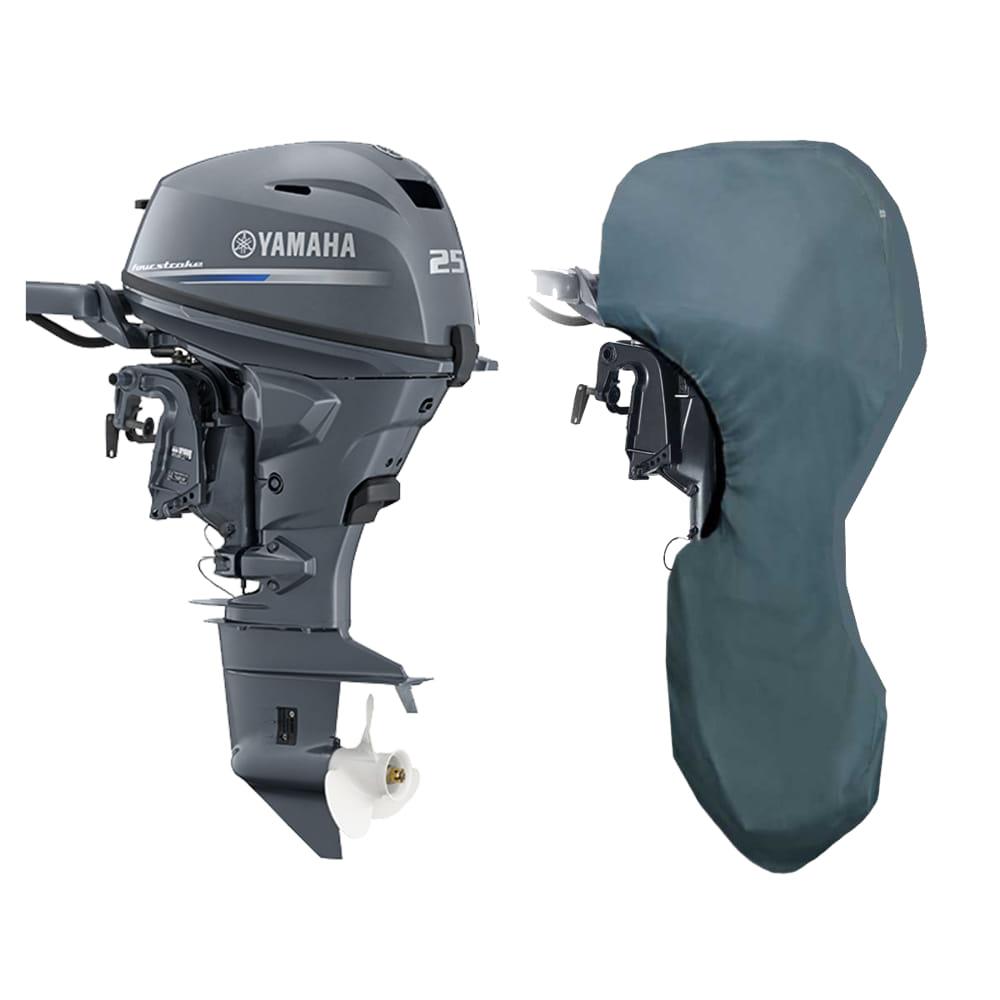 Oceansouth Full Outboard Motor Cover for Yamaha 2CYL 432cc Y35A-15