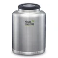 Klean Kanteen TK Wide Insulated Water Bottle 1900ml/64oz Brushed Stainless