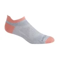 Wrightsock Coolmesh II Tab Womens Socks Light Grey/Coral M
