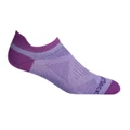 Wrightsock Coolmesh II Tab Womens Socks Purple/Plum L