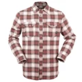 Hunters Element Huxley Mens Long Sleeve Shirt Faded Red S