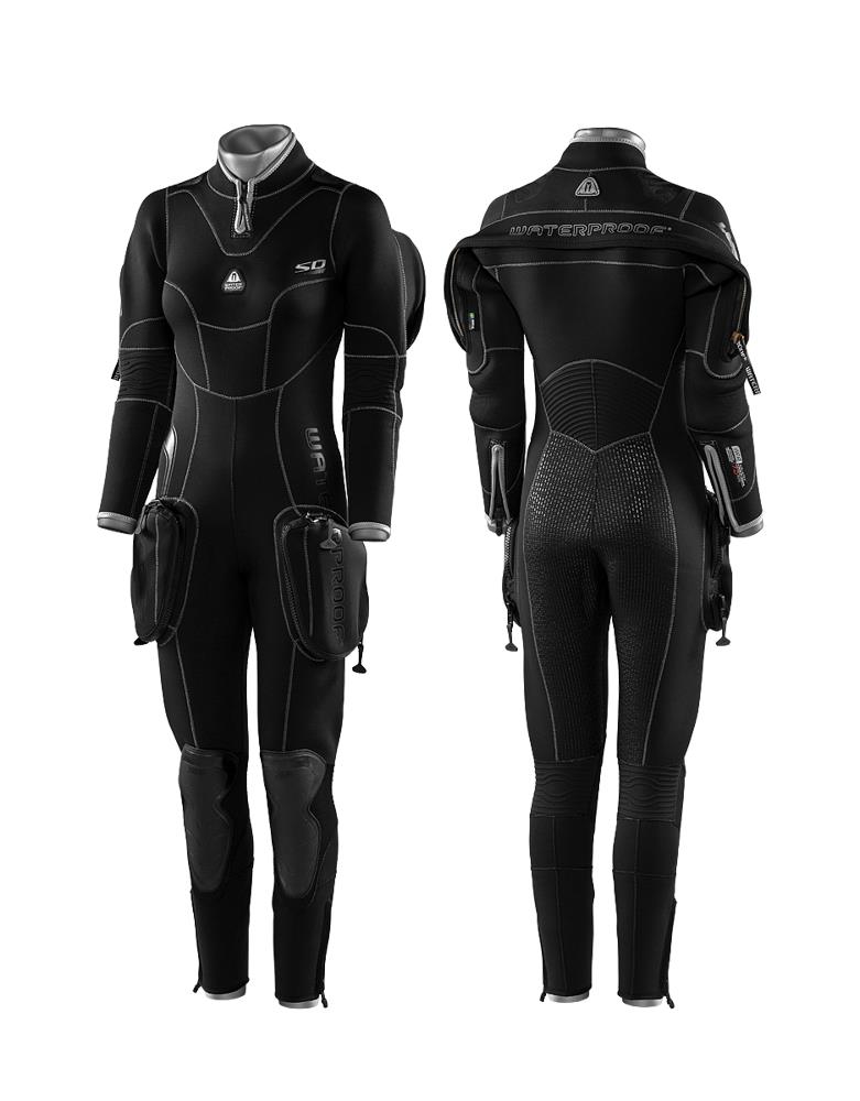 Waterproof Semi-Dry Combat Womens Wetsuit 7mm XS
