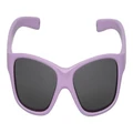 Ugly Fish Ankle Biters PB003 Kids Polarised Sunglasses Smoke Lens Purple Frame
