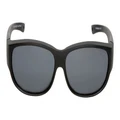 Ugly Fish P706 Fit Over Polarised Sunglasses Matte Black/Smoke