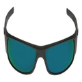 Ugly Fish Krypton PC3266 Polarised Sunglasses Matte Black Frame Green Revo Lens