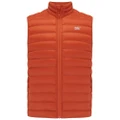 Mac in a Sac Alpine Packable Mens Down Vest Burnt Orange XS